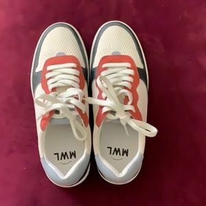 Madewell court sneakers NWOT